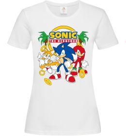 Женская футболка Sonic the Hedgehog