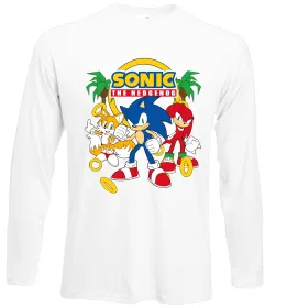 Лонгслів Sonic the Hedgehog Білий фото