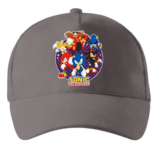 Кепка Sonic team Серый фото