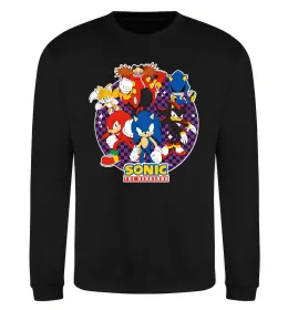 Світшот Sonic team Чорний фото