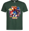 Чоловіча футболка Sonic team Темно-зелений Чоловіча футболка Sonic team Темно-зелений фото