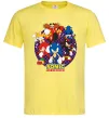 Чоловіча футболка Sonic team Лимонний Чоловіча футболка Sonic team Лимонний фото