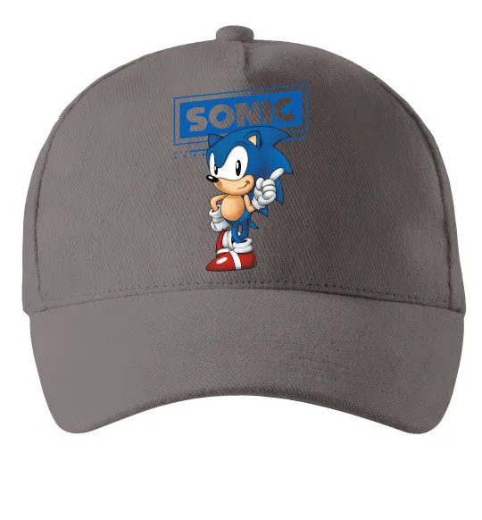 Кепка Їжак Сонік Серый фото