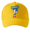 Кепка Їжак Сонік Сонячно жовтий фото