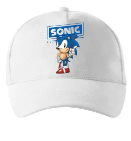 Кепка Їжак Сонік Білий фото