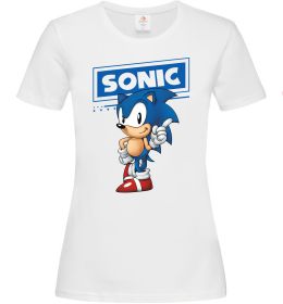Женская футболка Їжак Сонік