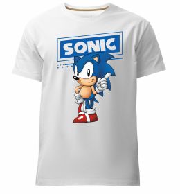 Чоловіча преміум футболка Їжак Сонік