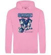 Чоловіча толстовка (худі) Sonic too slow Рожевий фото