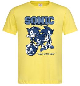 Чоловіча футболка Sonic too slow