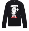Дитячий світшот Hedgehog Sonic Чорний фото