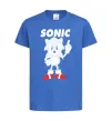 Дитяча футболка Hedgehog Sonic Яскраво-синій Дитяча футболка Hedgehog Sonic Яскраво-синій фото