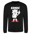 Свитшот Hedgehog Sonic Черный Свитшот Hedgehog Sonic Черный фото