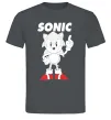 Чоловіча футболка Hedgehog Sonic Графіт фото