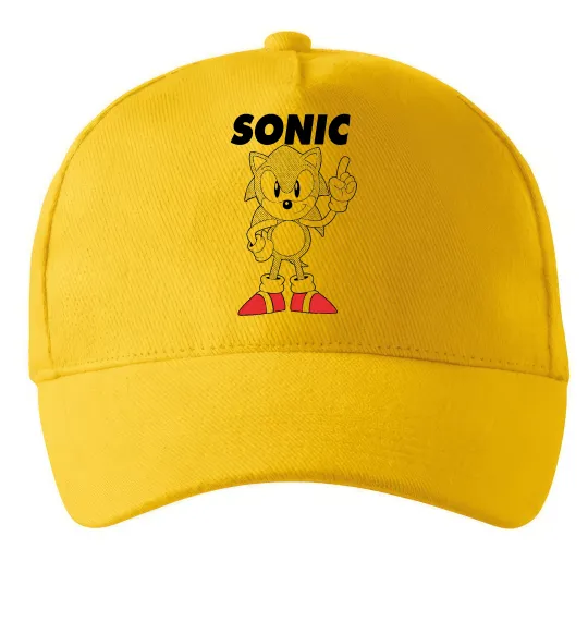 Кепка Hedgehog Sonic Сонячно жовтий фото