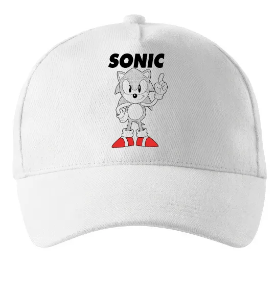 Кепка Hedgehog Sonic Білий фото
