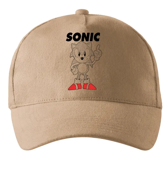 Кепка Hedgehog Sonic Пісочний фото