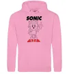 Жіноча толстовка (худі) Hedgehog Sonic Рожевий фото