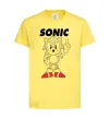 Дитяча футболка Hedgehog Sonic Лимонний Дитяча футболка Hedgehog Sonic Лимонний фото