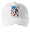 Кепка Sonic and shadow Білий фото