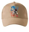 Кепка Sonic and shadow Пісочний фото