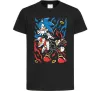 Дитяча футболка Sonic and shadow Чорний фото