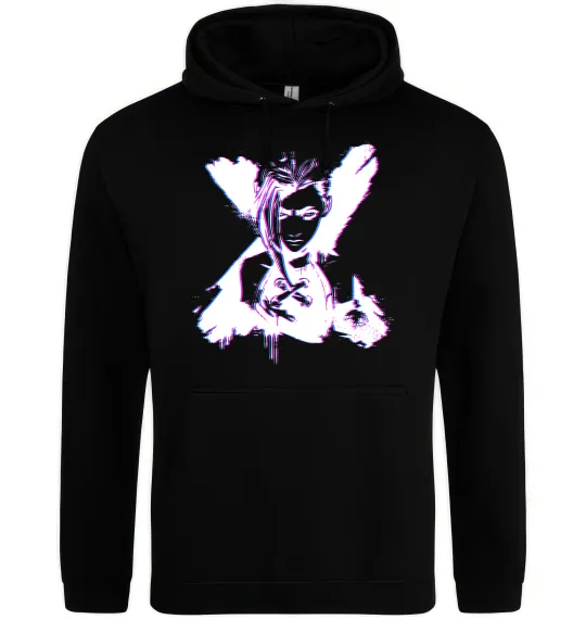 Чоловіча толстовка (худі) Jinx Abberation Чорний фото