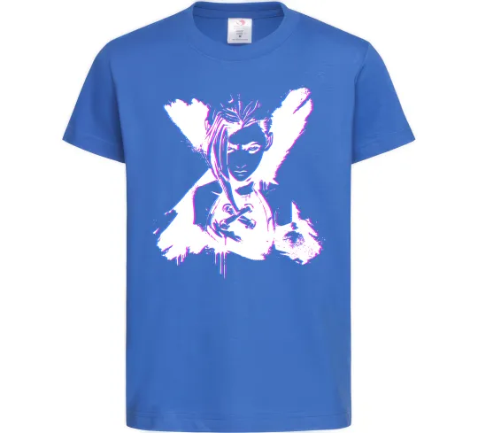 Дитяча футболка Jinx Abberation Яскраво-синій фото