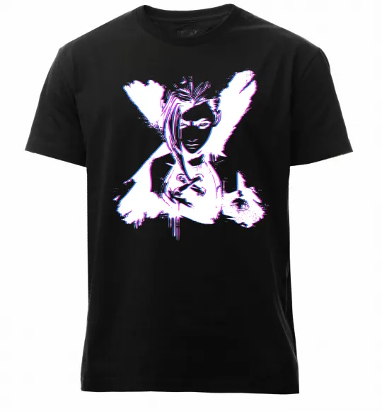 Чоловіча преміум футболка Jinx Abberation Чорний фото