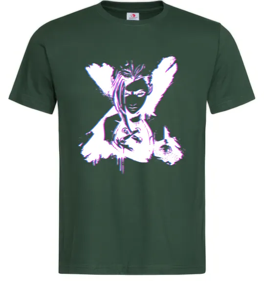 Чоловіча футболка Jinx Abberation Темно-зелений фото