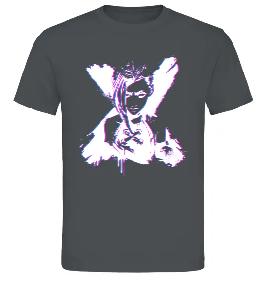 Чоловіча футболка Jinx Abberation Графіт фото