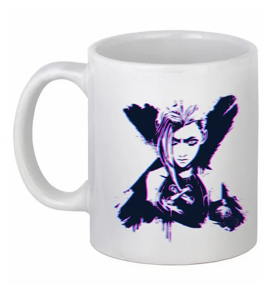 Чашка керамічна Jinx Abberation Білий фото