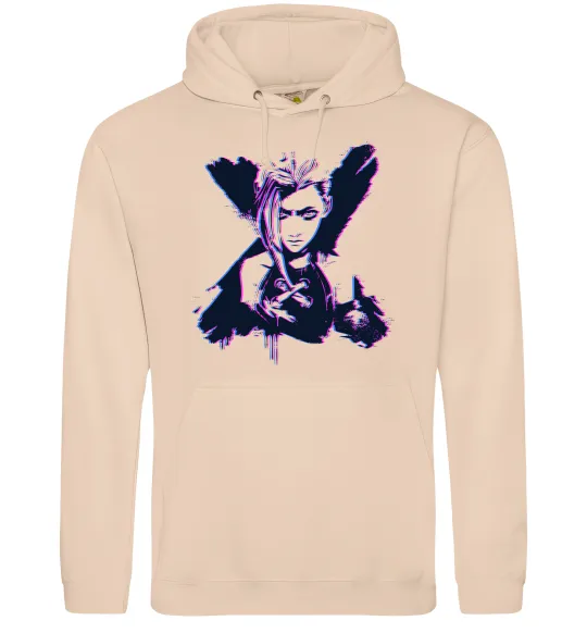 Жіноча толстовка (худі) Jinx Abberation Пісочний фото
