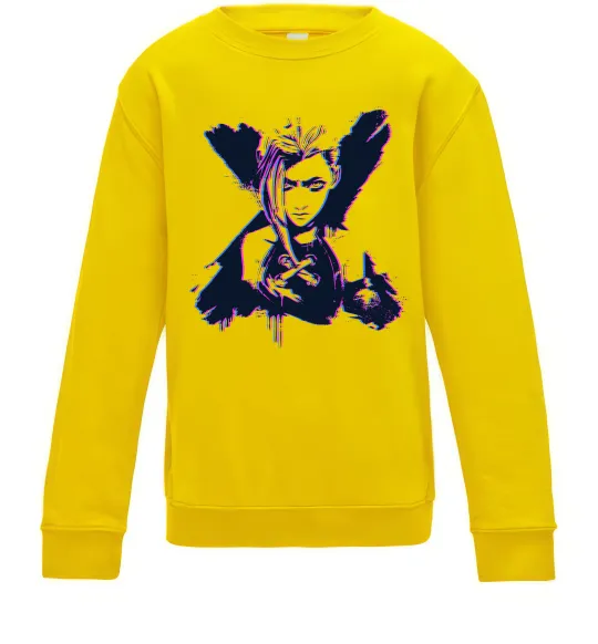 Дитячий світшот Jinx Abberation Сонячно жовтий фото