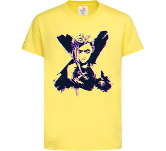 Дитяча футболка Jinx Abberation Лимонний фото