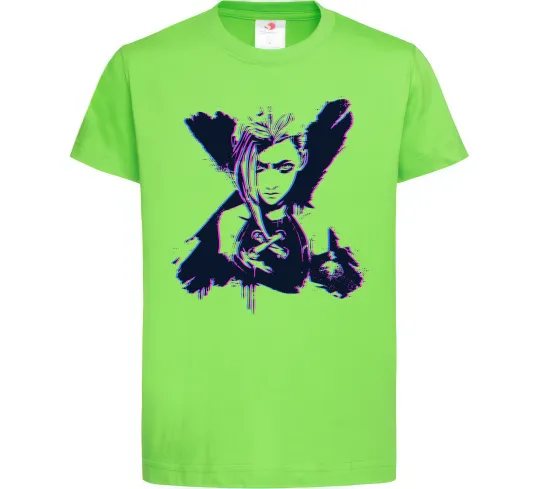 Дитяча футболка Jinx Abberation Лаймовий фото