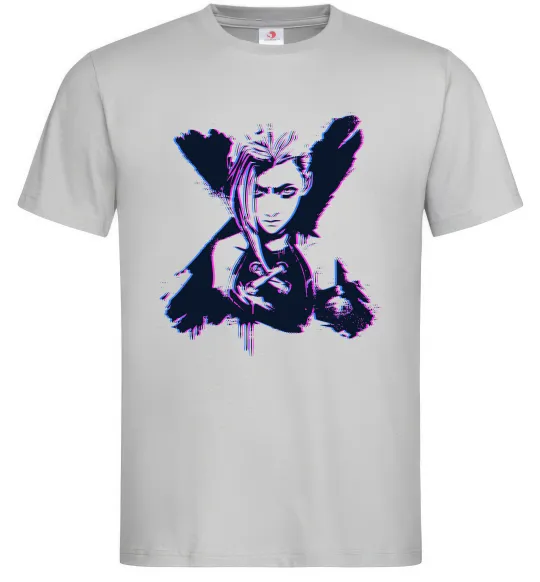 Чоловіча футболка Jinx Abberation Сірий фото