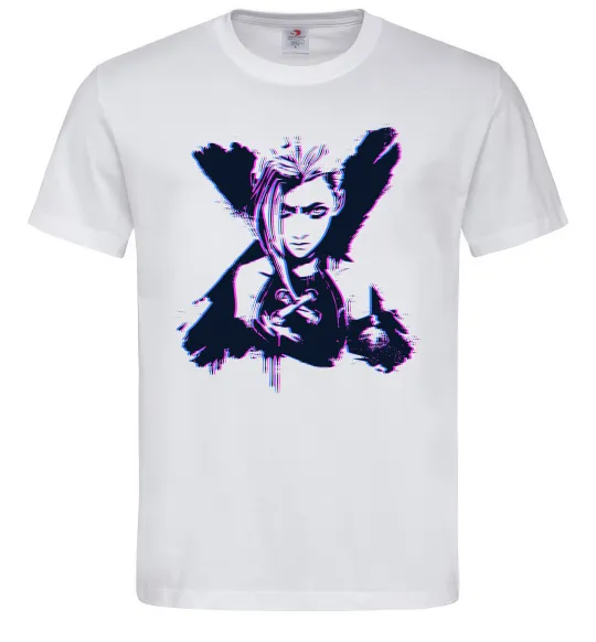 Чоловіча футболка Jinx Abberation Білий фото