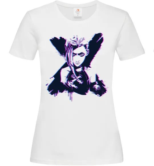 Жіноча футболка Jinx Abberation Білий фото