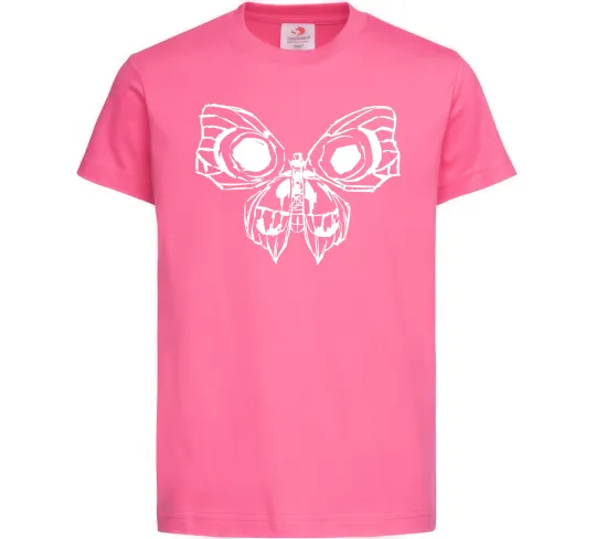 Дитяча футболка Arcane butterfly Яскраво-рожевий фото