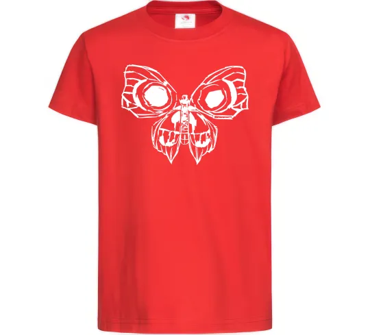 Дитяча футболка Arcane butterfly Червоний фото
