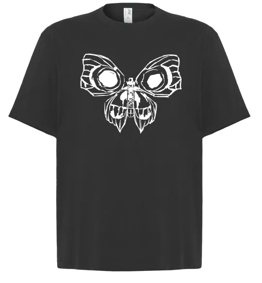 Футболка Оверсайз Arcane butterfly Чорний фото