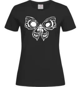 Жіноча футболка Arcane butterfly Чорний фото