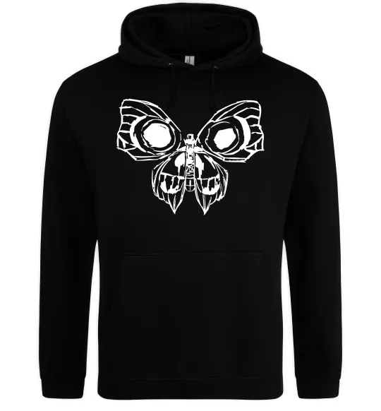 Чоловіча толстовка (худі) Arcane butterfly Чорний фото