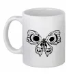 Чашка керамічна Arcane butterfly Білий фото