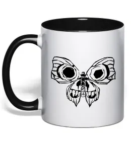 Чашка з кольоровою ручкою