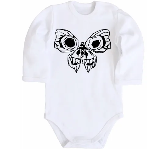 Дитячий бодік Arcane butterfly Білий фото