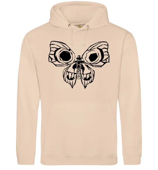 Жіноча толстовка (худі) Arcane butterfly Пісочний фото