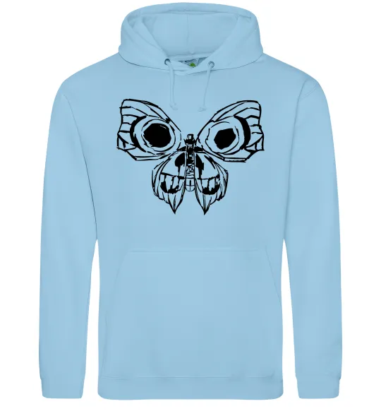 Жіноча толстовка (худі) Arcane butterfly Блакитний фото