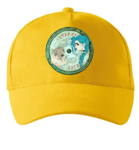 Кепка Jinx x Ekko Сонячно жовтий фото