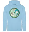 Жіноча толстовка (худі) Jinx x Ekko Блакитний фото